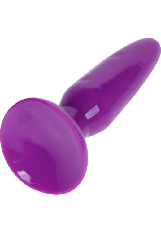 Πρωκτική σφήνα από tpr σε μοβ χρώμα, μήκους 15 εκ. και μέγιστης διαμέτρου 3 εκ.