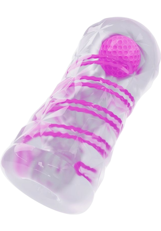 Αυνανιστήρι σε διάφανο χρώμα, μήκους 15 εκ. και μέγιστης διαμέτρου 6,3 εκ.