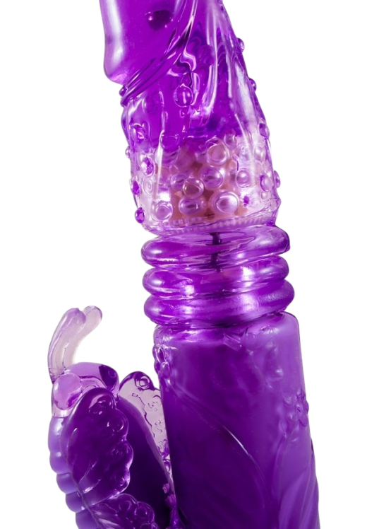 Rabbit δονητής από tpr σε μοβ χρώμα