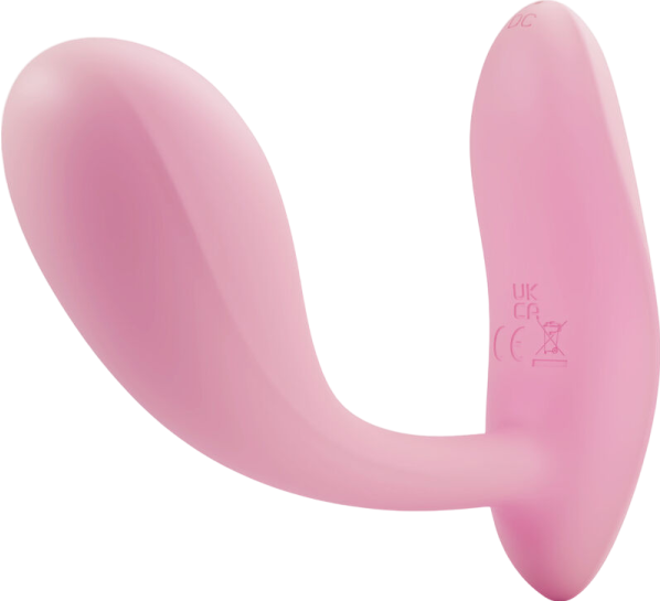 Δονητής σημείου g από σιλικόνη σε ροζ χρώμα, μήκους 10,8 εκ. και μέγιστης διαμέτρου 3,2 εκ.