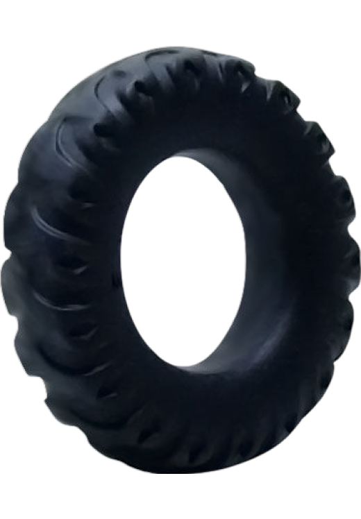 Δαχτυλίδι πέους από σιλικόνη σε μαύρο χρώμα