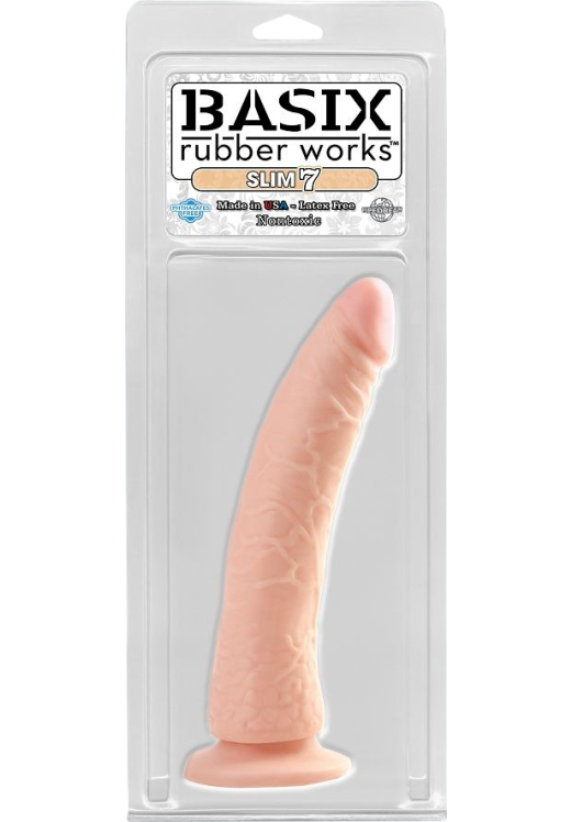 Ομοίωμα πέους από pvc σε φυσικό χρώμα, μήκους 20,3 εκ. και μέγιστης διαμέτρου 4,4 εκ.