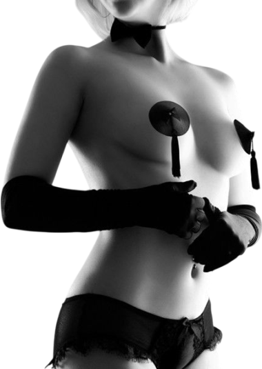 Καλύμματα θηλών από polyester σε μαύρο χρώμα