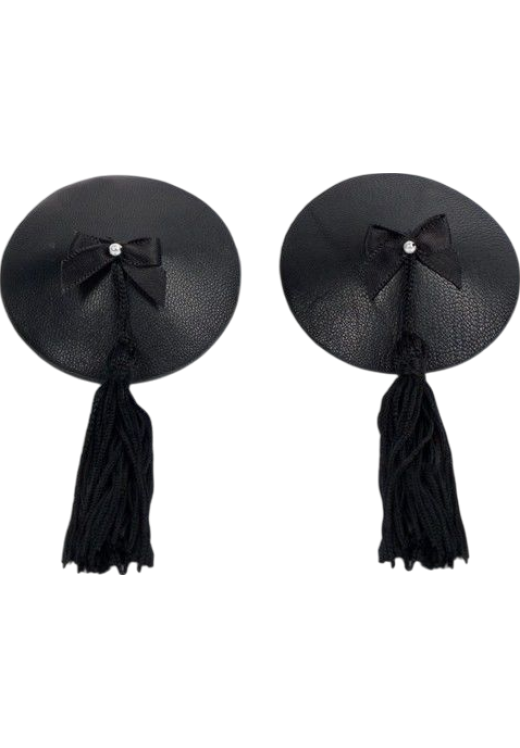 Καλύμματα θηλών από polyester σε μαύρο χρώμα