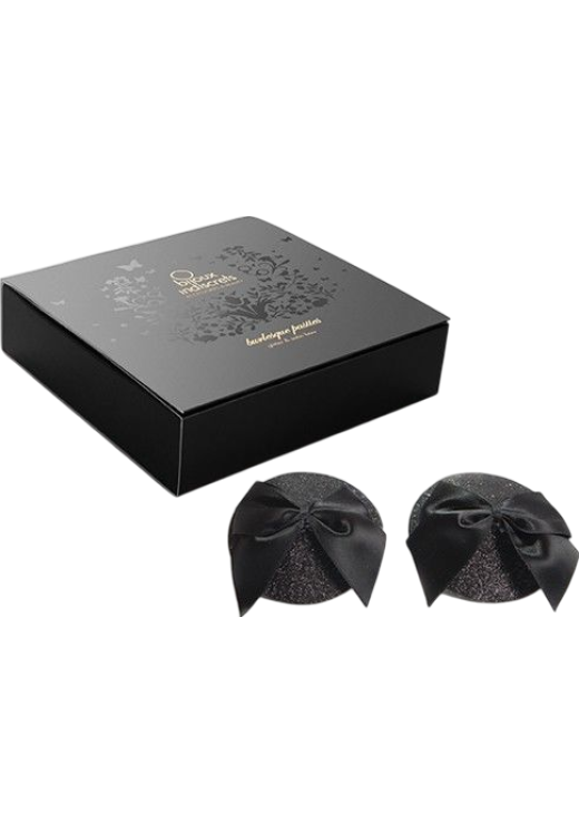 Καλύμματα θηλών από polyester σε μαύρο χρώμα