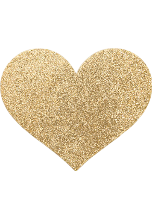 Καλύμματα θηλών από σιλικόνη σε χρυσαφί χρώμα