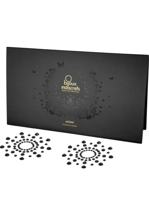 Καλύμματα θηλών από στρας σε ασημί χρώμα