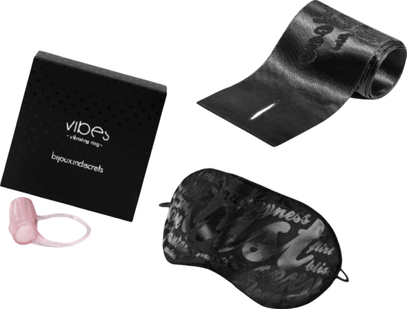 Sex toy kit σε μαύρο χρώμα