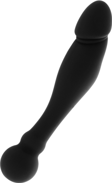 Κλασσικό dildo από σιλικόνη σε μαύρο χρώμα, μήκους 18 εκ. και μέγιστης διαμέτρου 3,5 εκ.