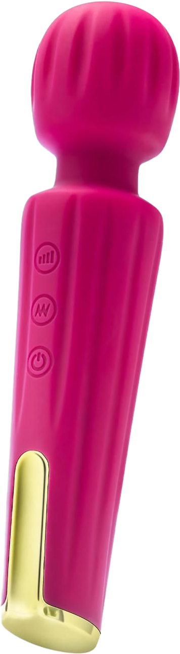 Δονητής μασάζ από σιλικόνη σε φούξια χρώμα, μήκους 16,5 εκ. και μέγιστης διαμέτρου 3,8 εκ.