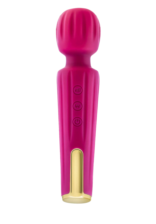 Δονητής μασάζ από σιλικόνη σε φούξια χρώμα, μήκους 16,5 εκ. και μέγιστης διαμέτρου 3,8 εκ.