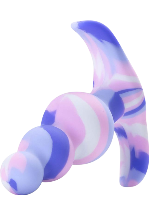 Πρωκτική σφήνα από σιλικόνη, μήκους 7,6 εκ. και μέγιστης διαμέτρου 2,5 εκ.