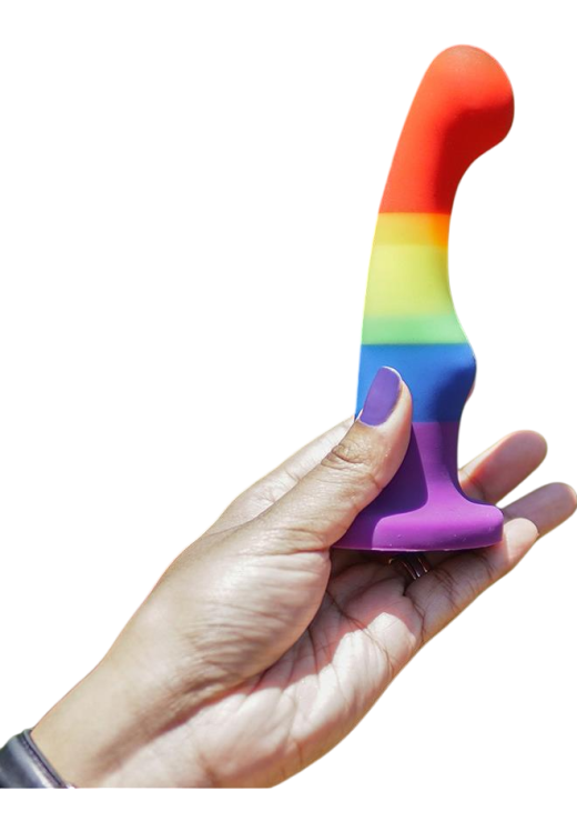 Κλασσικό dildo από σιλικόνη, μήκους 15,2 εκ. και μέγιστης διαμέτρου 3,8 εκ.