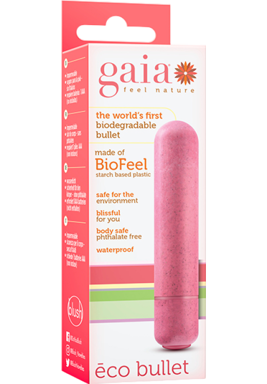 Μίνι δονητής από biofeel σε ροζ χρώμα, μήκους 8,8 εκ. και μέγιστης διαμέτρου 1,9 εκ.