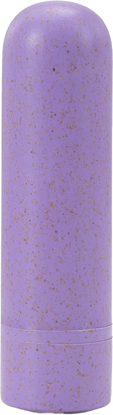 Μίνι δονητής από pla σε μοβ χρώμα, μήκους 6,9 εκ. και μέγιστης διαμέτρου 1,7 εκ.