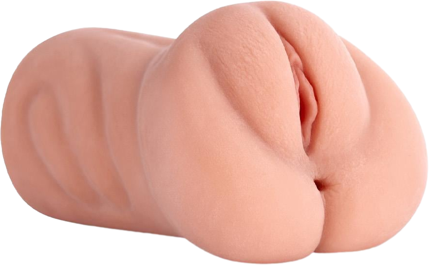 Αυνανιστήρι κόλπου από tpe σε φυσικό χρώμα, μήκους 16,5 εκ. και μέγιστης διαμέτρου 9,7 εκ.