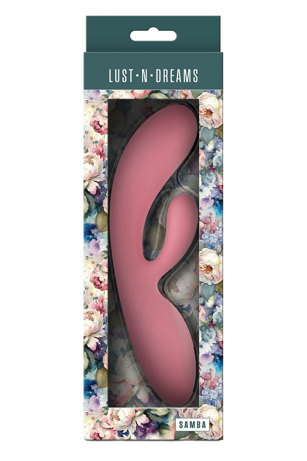 Rabbit δονητής από σιλικόνη σε ροζ χρώμα, μήκους 19,4 εκ. και μέγιστης διαμέτρου 4,2 εκ.