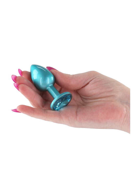 Σφήνα με κόσμημα από αλουμίνιο, μήκους 7,1 εκ. και μέγιστης διαμέτρου 2,7 εκ.