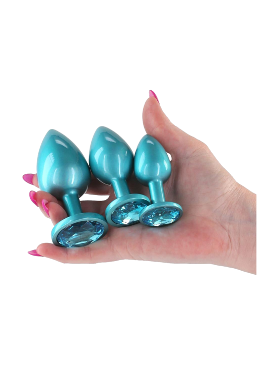 Σετ πρωκτικές σφήνες από αλουμίνιο