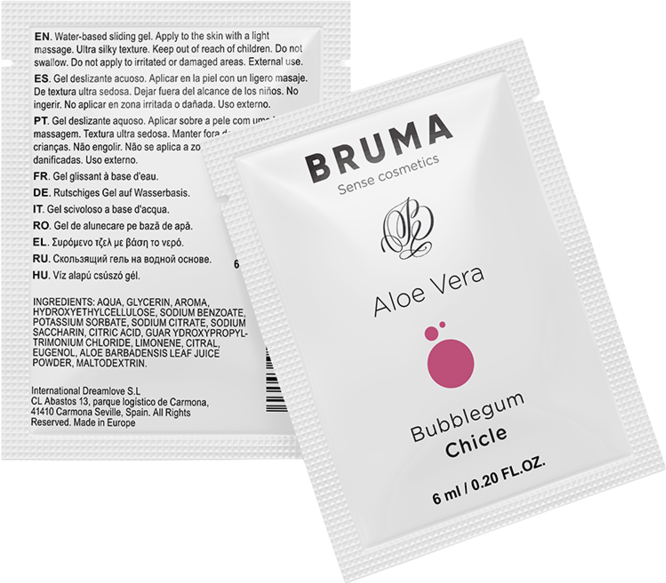 Λιπαντικό με γεύση τσιχλόφουσκα σε συσκευασία 6 ml