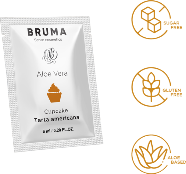Λιπαντικό με γεύση cupcake σε συσκευασία 6 ml