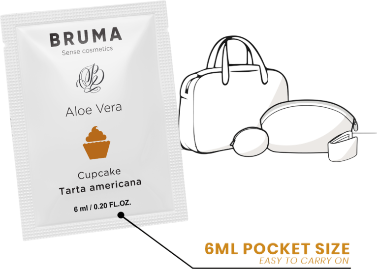 Λιπαντικό με γεύση cupcake σε συσκευασία 6 ml