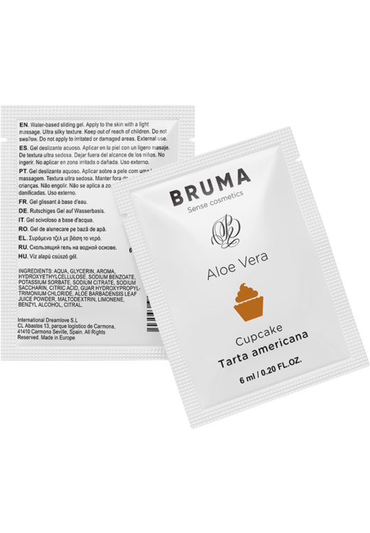Λιπαντικό με γεύση cupcake σε συσκευασία 6 ml