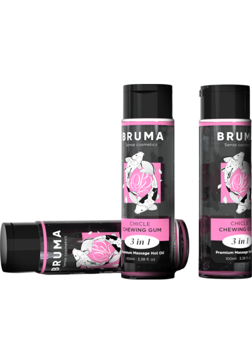 Λάδι μασάζ με γεύση τσιχλόφουσκα σε συσκευασία 100  ml