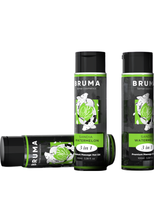 Λάδι μασάζ με γεύση καρπούζι σε συσκευασία 100  ml