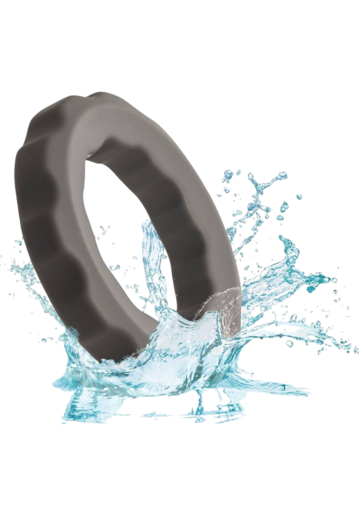 Δαχτυλίδι πέους από σιλικόνη σε γκρι χρώμα