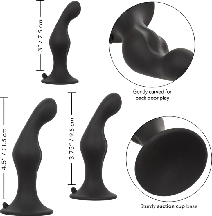 Σετ πρωκτικές σφήνες από σιλικόνη