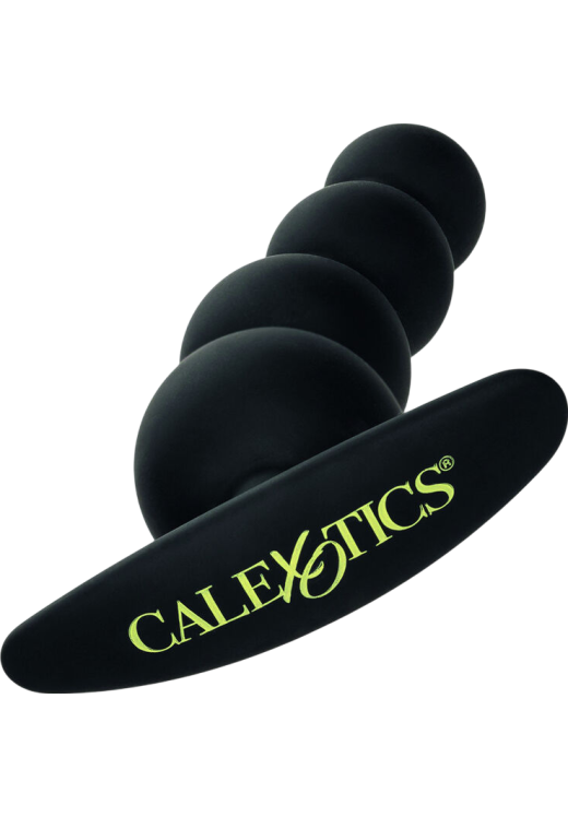 Πρωκτική σφήνα από σιλικόνη σε μαύρο χρώμα, μήκους 9 εκ. και μέγιστης διαμέτρου 3,25 εκ.