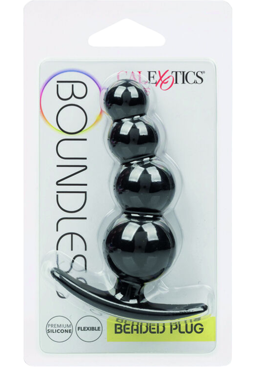 Πρωκτική σφήνα από σιλικόνη σε μαύρο χρώμα, μήκους 9 εκ. και μέγιστης διαμέτρου 3,25 εκ.