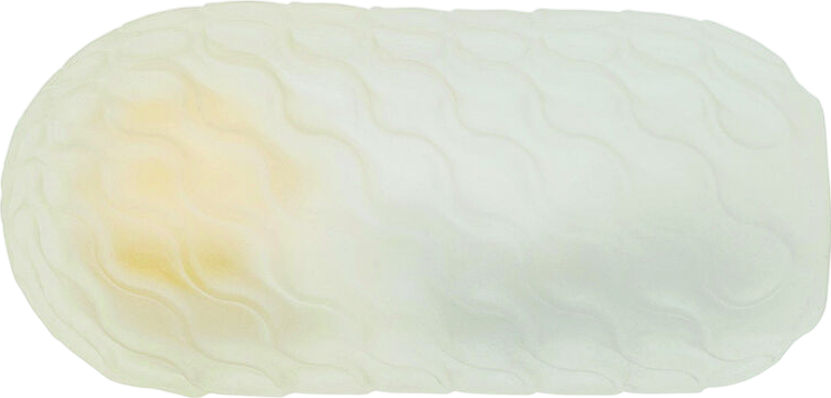 Αυνανιστήρι σε διάφανο χρώμα, μήκους 11,5 εκ. και μέγιστης διαμέτρου 5,75 εκ.