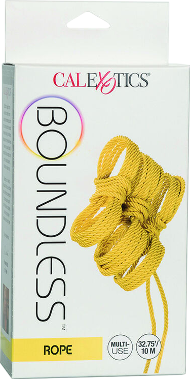 Σχοινί δεσίματος από βαμβάκι σε κίτρινο χρώμα, μήκους 10 m