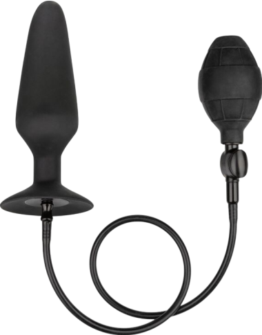 Πρωκτική σφήνα από σιλικόνη σε μαύρο χρώμα, μήκους 16 εκ. και μέγιστης διαμέτρου 4,5 εκ.