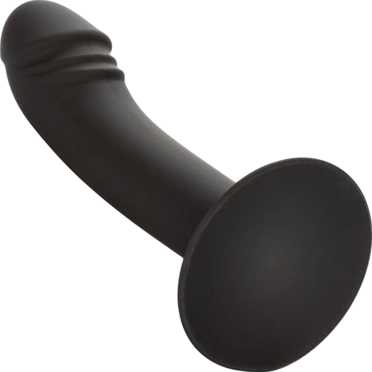 Πρωκτική σφήνα από σιλικόνη σε μαύρο χρώμα, μήκους 13,2 εκ. και μέγιστης διαμέτρου 3,2 εκ.