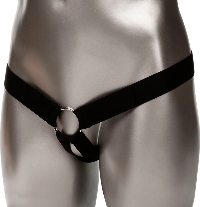 Ζώνη στραπόν από σιλικόνη σε καφέ χρώμα, μήκους 17,25 εκ. και μέγιστης διαμέτρου 7,5 εκ.