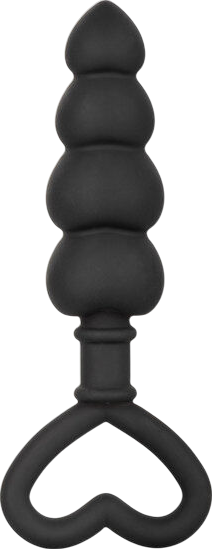 Πρωκτική σφήνα από σιλικόνη σε μαύρο χρώμα, μήκους 11,5 εκ.