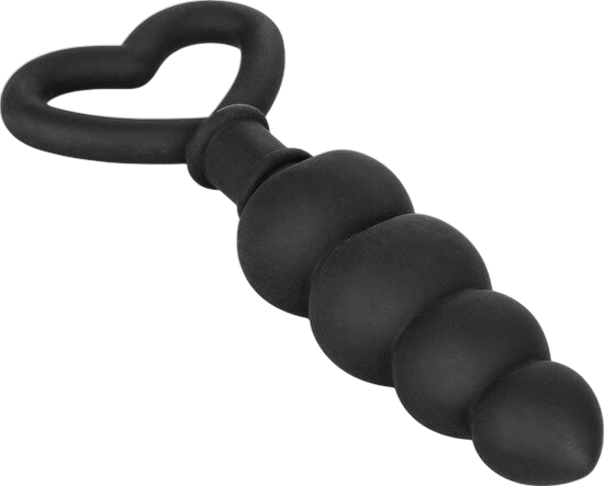 Πρωκτική σφήνα από σιλικόνη σε μαύρο χρώμα, μήκους 11,5 εκ.