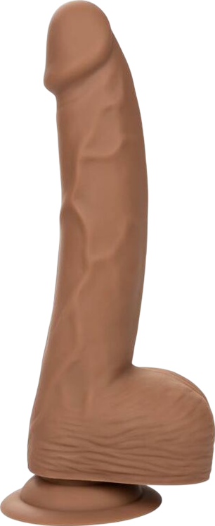 Ομοίωμα πέους από σιλικόνη σε καφέ χρώμα, μήκους 20,2 εκ. και μέγιστης διαμέτρου 4,5 εκ.