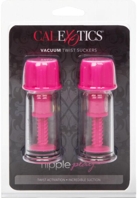 Βεντούζες από abs σε ροζ χρώμα, μήκους 10 εκ. και μέγιστης διαμέτρου 4 εκ.