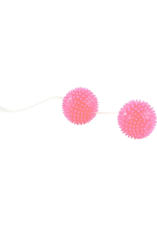 Kegel μπάλες από abs σε ροζ χρώμα, μέγιστης διαμέτρου 3,5 εκ.