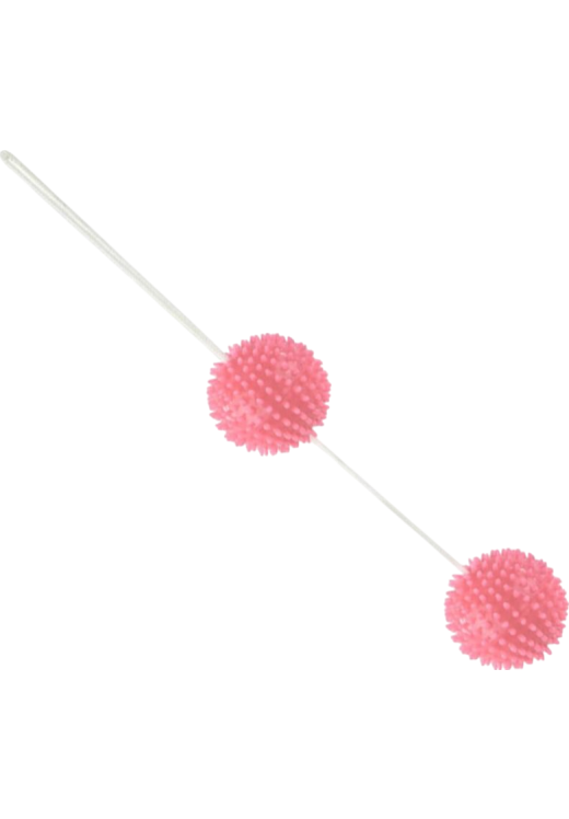 Kegel μπάλες από abs σε ροζ χρώμα, μέγιστης διαμέτρου 3,5 εκ.