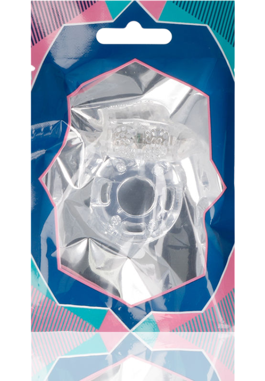 Δαχτυλίδι Πέους Με Δόνηση Casual Love Ring Love Butterfly Clear