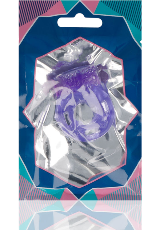 Δαχτυλίδι Πέους Με Δόνηση Casual Love Ring Love Butterfly Purple