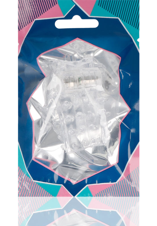 Κάλυμμα Πέους Με Δόνηση Casual Love Ring Vibrating Sleeve Clear