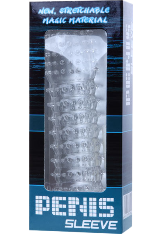 Κάλλυμα Πέους Κάλλυμα Πέους Κάλυμμα Πέους Casual Love Sleeve Pink Clear Silicone 14 εκ.