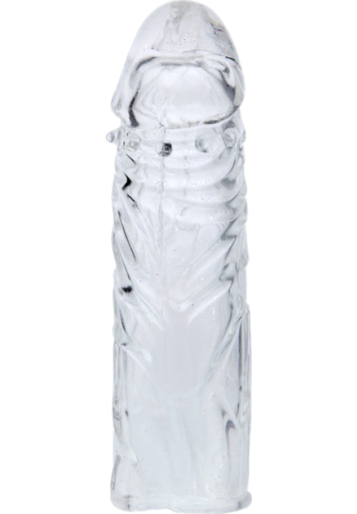 Κάλυμμα Πέους Casual Love Sleeve Purple Realistic 14 εκ.