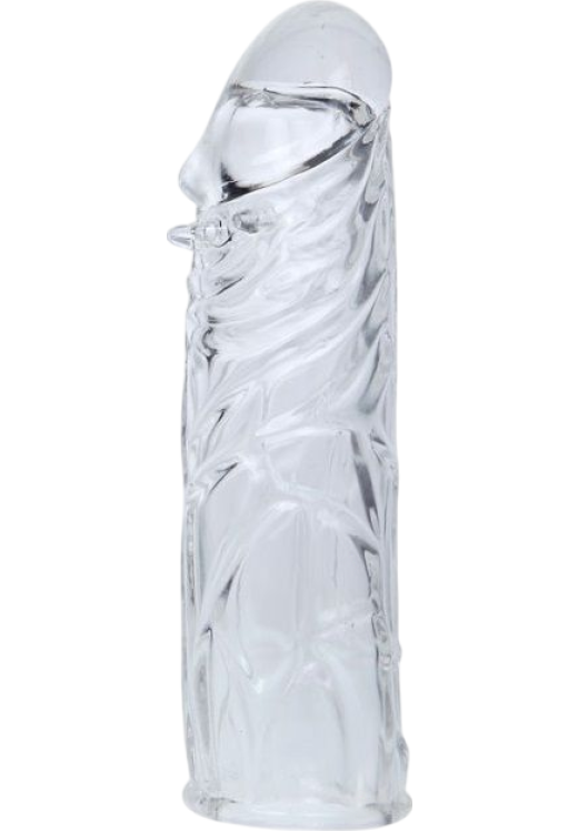 Κάλυμμα Πέους Casual Love Sleeve Purple Realistic 14 εκ.